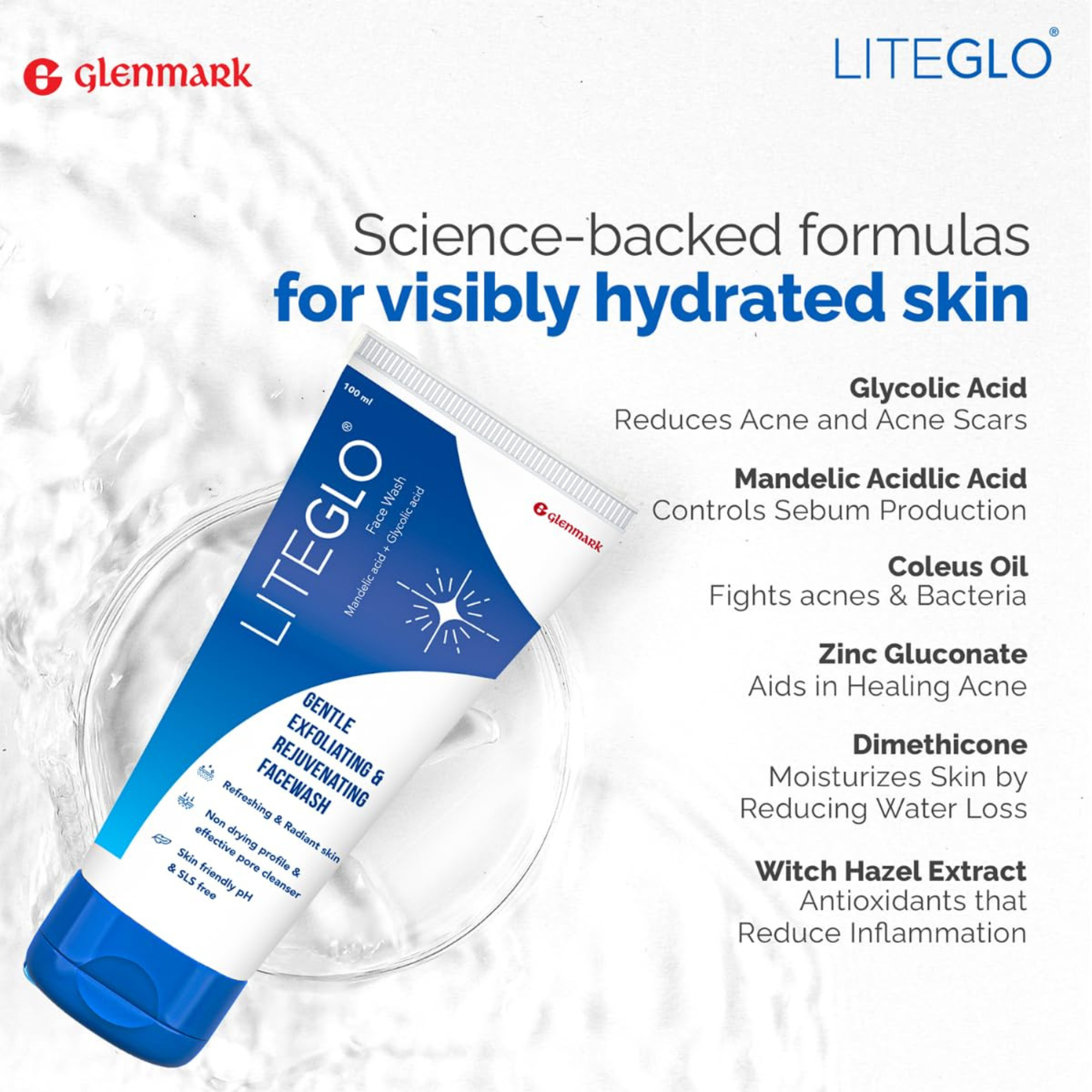 LITE GLOW Face Wash (100ML)